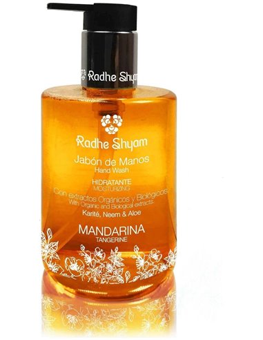 Jabon De Manos Mandarina Con Dosificador 300Ml. de Radhe Shyam
