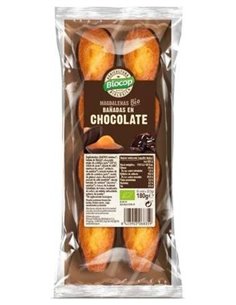 Madalenas Bañadas Choco Negro 180Gr. Bio de Biocop
