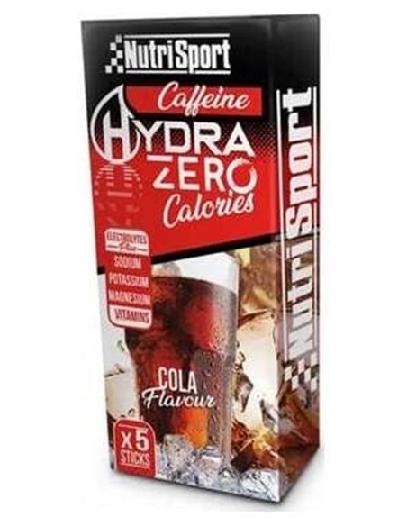 Hydrazero Con Cafeina Cola 5Sticks de Nutrisport