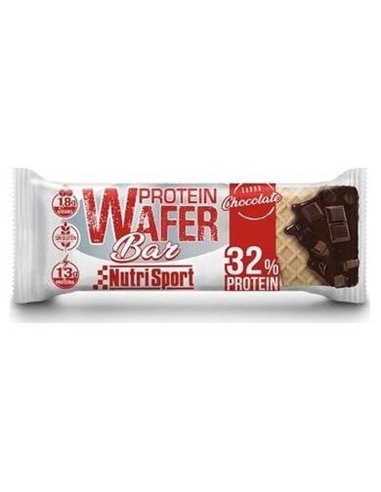 Protein Wafer Barritas Chocolate 15Ud de Nutrisport