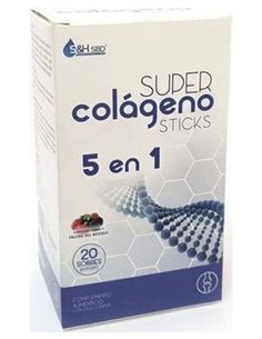 Super Colageno 5 En 1 20Sticks de Science & Health Sbd