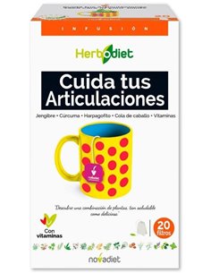 Herbodiet Cuida Tus Articulaciones Envase de 20 bolsitas filtro de 1,5 g. de Novadiet