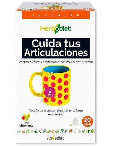 Herbodiet Cuida Tus Articulaciones Envase de 20 bolsitas filtro de 1,5 g. de Novadiet