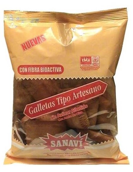 Galletas  Artesano 300Gr. S/A S/Sal de Sanavi