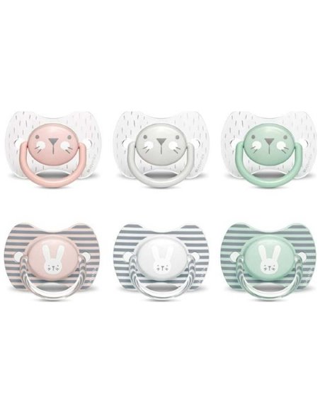 Chupete Premium Sili Fisio 4-18M 1 Unidad de Suavinex