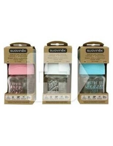 Biberon B/Ancha Sili Redon 3Posi T/U +M 120Ml 1Uni de Suavinex