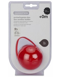 Portachupetes Duo 2 En 1 +0M 1 Unidad de Suavinex