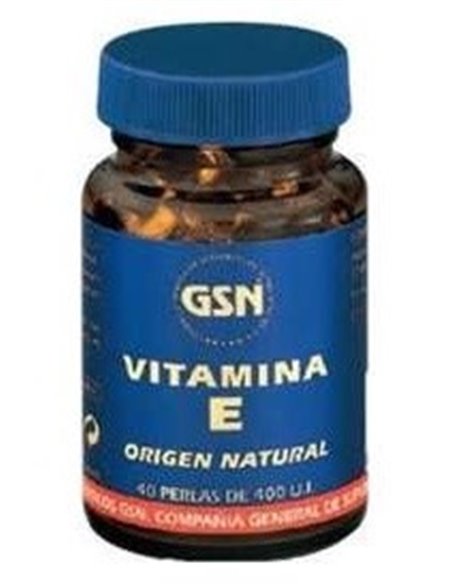 Vitamina E 40 Perlas de GSN