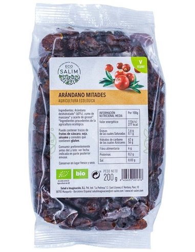 Arandanos Rojos Deshidratado 200Gr. Bio Vegan de Eco Salim
