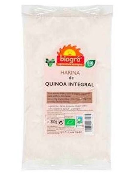 Harina De Quinoa Integral 300Gr. Bio de Biogra