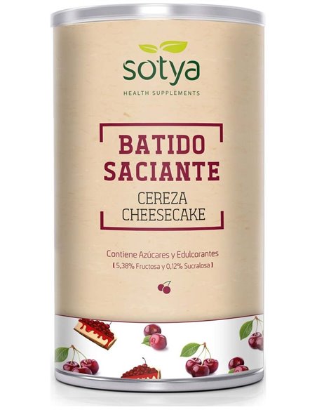 Batidos Saciantes 550G Polvo Sabor Cereza Cheesecake de Sotya
