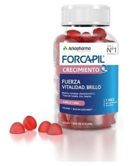 Forcapil Crecimiento 60 Gummis de Arkopharma