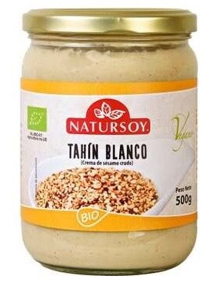 Tahin Blanco Crudo 500Gr. de Natursoy