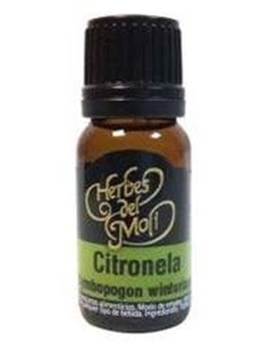 Aceite Esencial Citronela Eco 10 Ml de Herbes del Moli