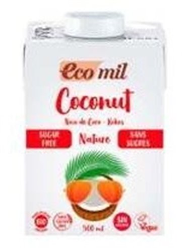 Ecomil Bebida De Coco Coconut Nature 500M Bio S/A de Almond