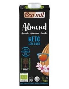 Bebida Almond Nature Keto Bio 1 L de Ecomil