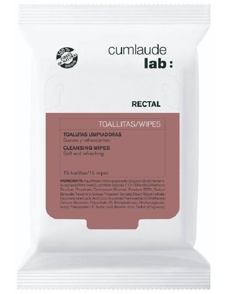 Cumlaude Toallitas Rectal 15Ud. de Rilastil