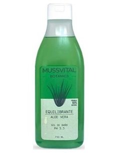 Mussvital Botanics Gel Aloe Vera 750Ml de Mussvital