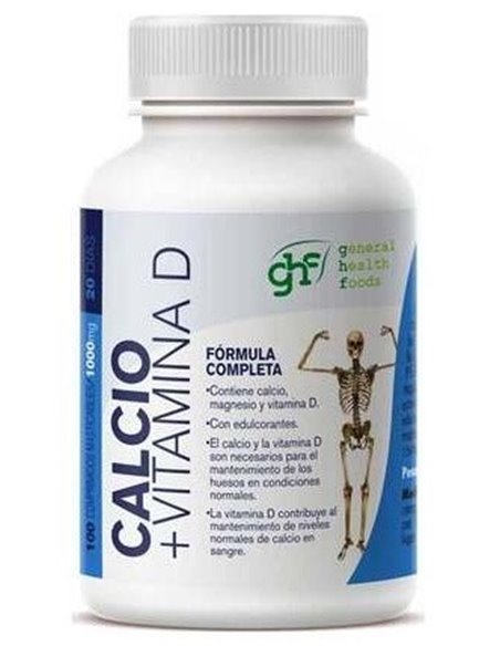 Calcio + Vit. D 1000Mg. 100Comp. Mast. de Ghf