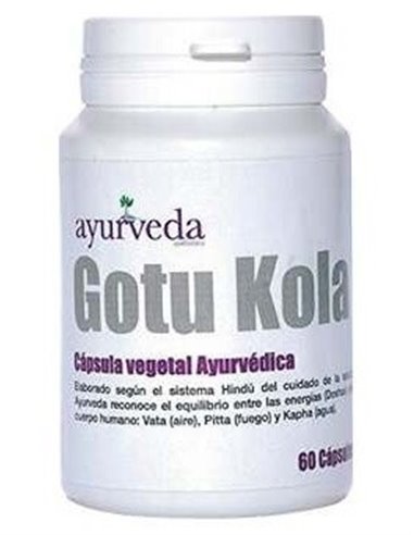 Gotukola - 60 Capsulas de Ayurveda Autentico