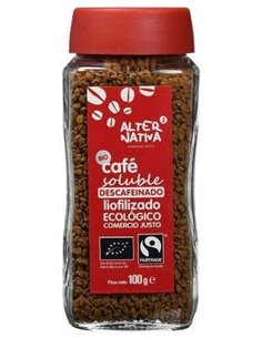 Café Descafeinado Liofilizado Bio-Ft. 100G de Alternativa