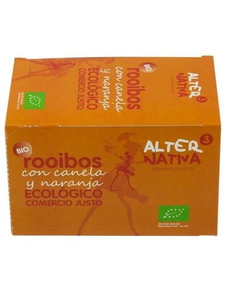 Te Rooibos Naranja Canela Infusion 20Bolsit Eco de Alternativa 3
