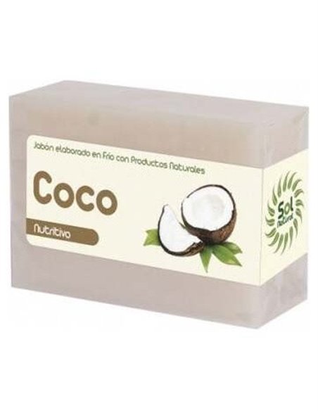 Jabon En Pastilla De Coco 100Gr. de Solnatural