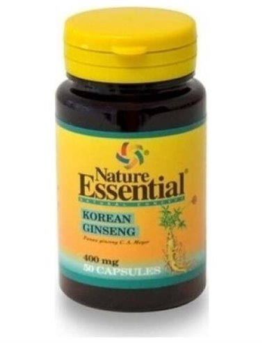 Ginseng Koreano 400Mg. 50Cap. de Nature Essential