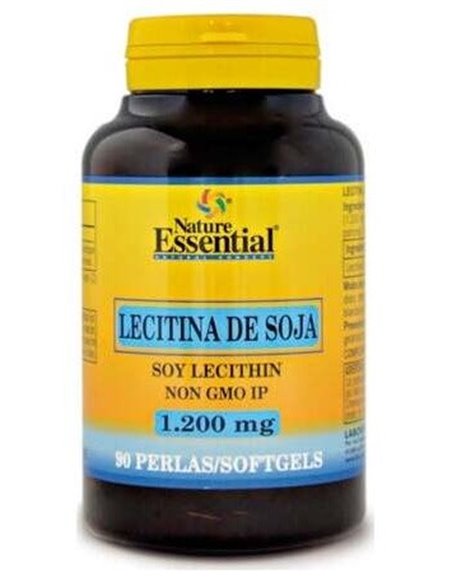 Lecitina De Soja 1200Mg. 90Perlas de Nature Essential