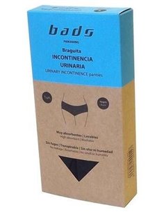 Braguita Incontinencia Urinaria Negra Talla L. de Bads