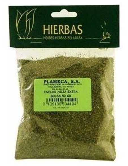 Eneldo Hojas Extra Bolsa 50Gr. de Plameca