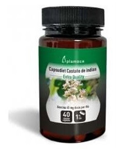 Capsudiet Castaño De Indias 40 Cápsulas Vegetales de Plameca
