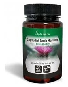 Capsudiet Cardo Mariano 40 Cápsulas Vegetales de Plameca