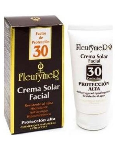 Crema Solar Facial Spf-30 Tubo 80Ml. de Fleurymer