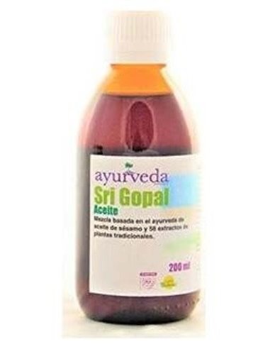 Aceite De Maha Sri Gopal 500 Mililitros Ayurveda Autentico