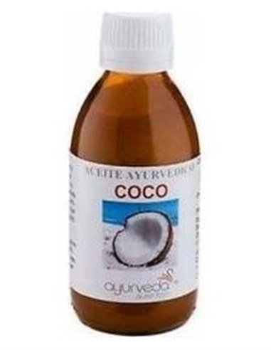 Aceite De Coco Puro 200 Ml de Ayurveda Autentico