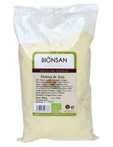 Harina De Soja No Tostada 500Gr. Bio de Bionsan