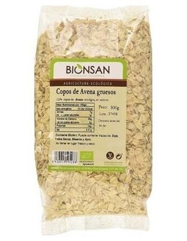 Copos De Avena Gruesos 500Gr. Eco de Bionsan