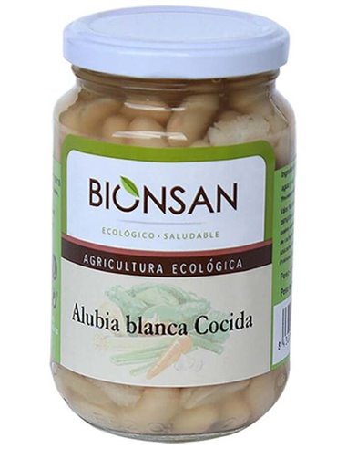 Alubias Blancas Cocidas 220Gr. Eco de Bionsan
