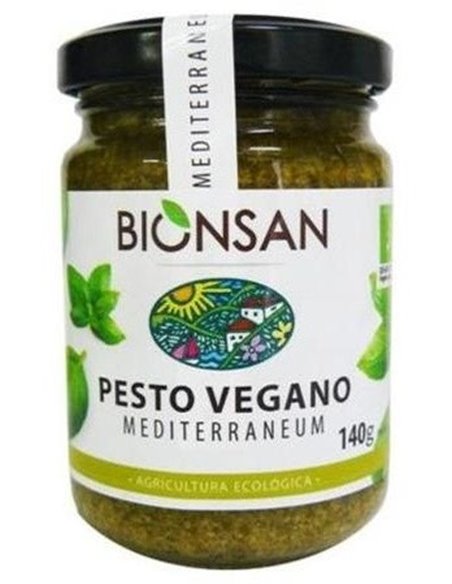 Pesto Vegano Mediterraneum 140Gr. Eco de Bionsan