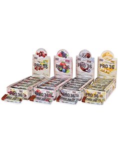 Pro 36 Barrita Proteica 36% Platano 24Udsx35 Gr de Best Protein
