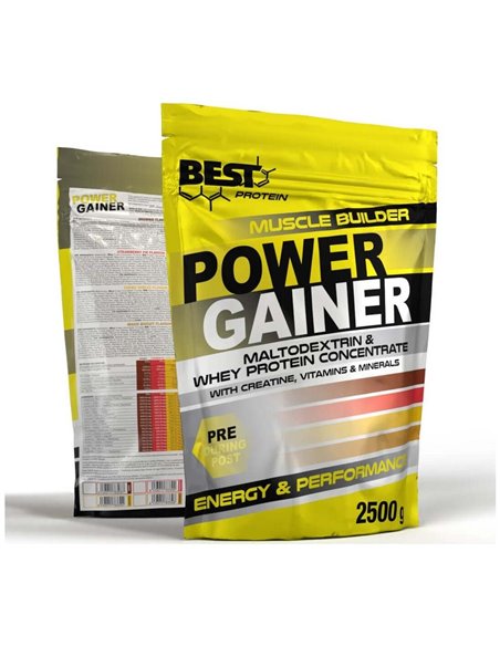 Power Gainer Tarta Fresa 2500Gr. de Best Protein