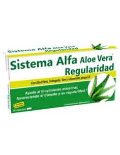 Sistema Alfa Aloe Vera Regularidad 30 Cap** de Pharma Otc