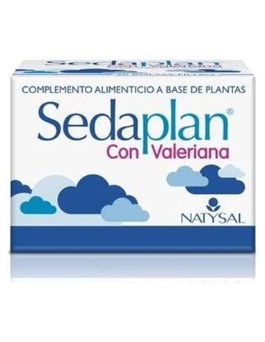 Sedaplán  Con Valeriana (Descanso Y Sueño) 20 Bolsas-Filtro de Natysal