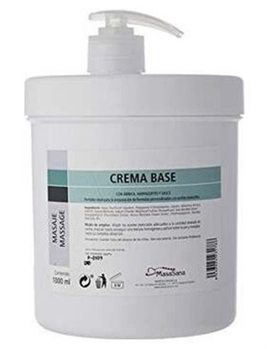 Crema Base Masaje 1Kg Masasana de Herdibel
