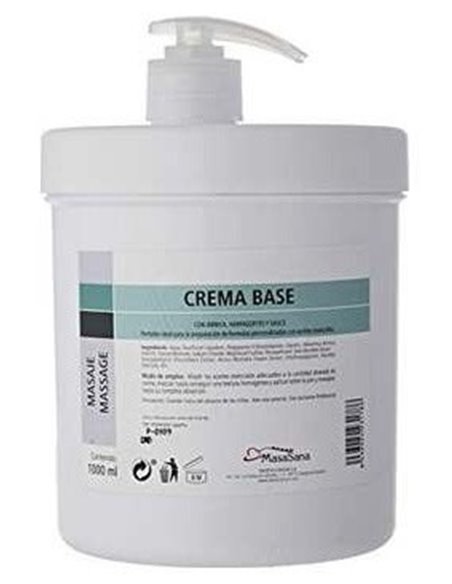 Crema Base Masaje 1Kg Masasana de Herdibel