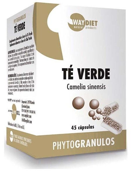 Te Verde Phytogranulos 45Caps. de Waydiet Natural Products
