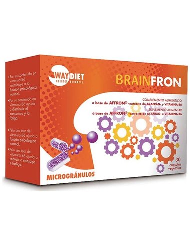 Brainfron 30Cap. de Waydiet Natural Products