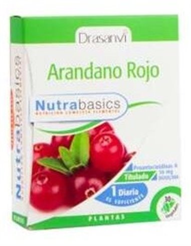 Nutrabasics Arandano Rojo 30Caps. de Drasanvi