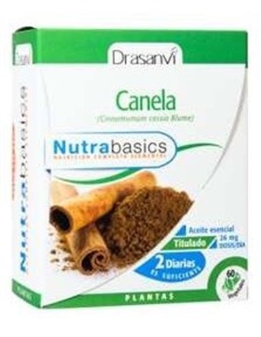 Canela 60 Capsulas Nutrabasicos Drasanvi